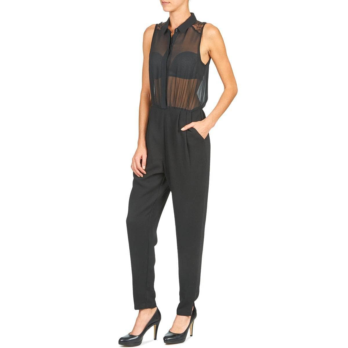 Tute / Jumpsuit Donna BCBGeneration  EGLANTINE  Nero