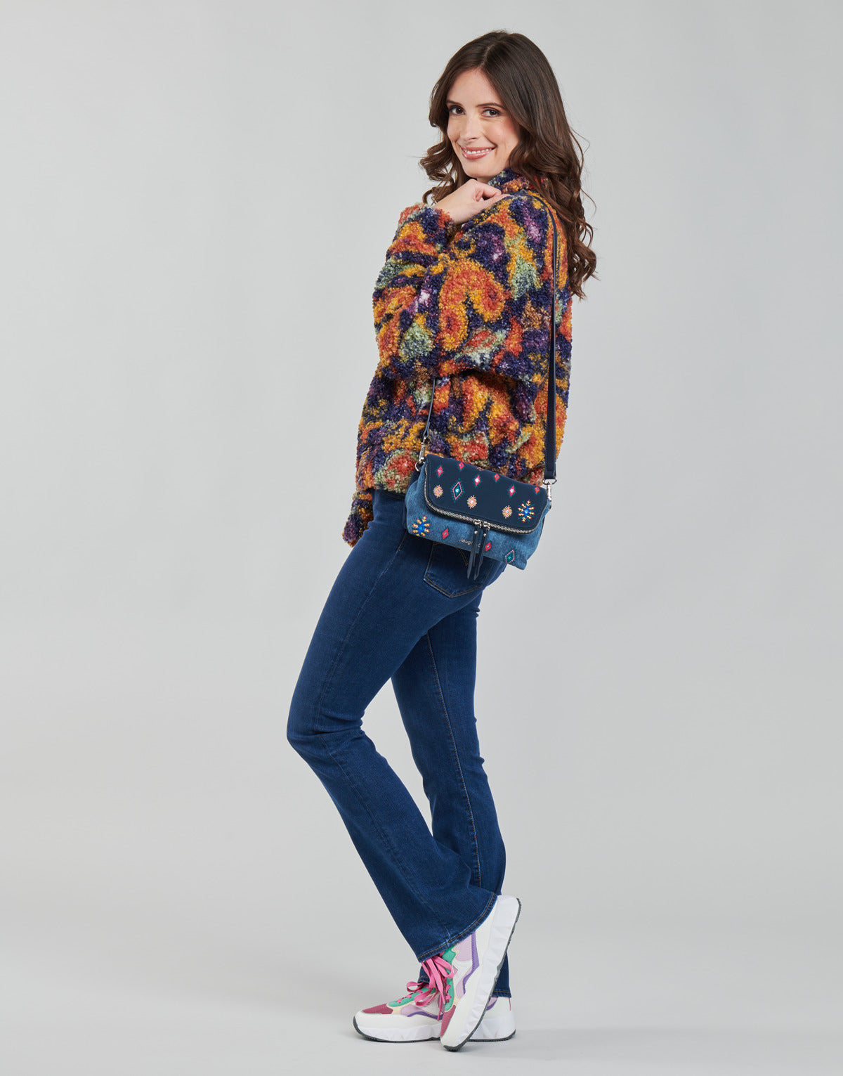 Giubbotto Donna Desigual  COLETTE  Multicolore