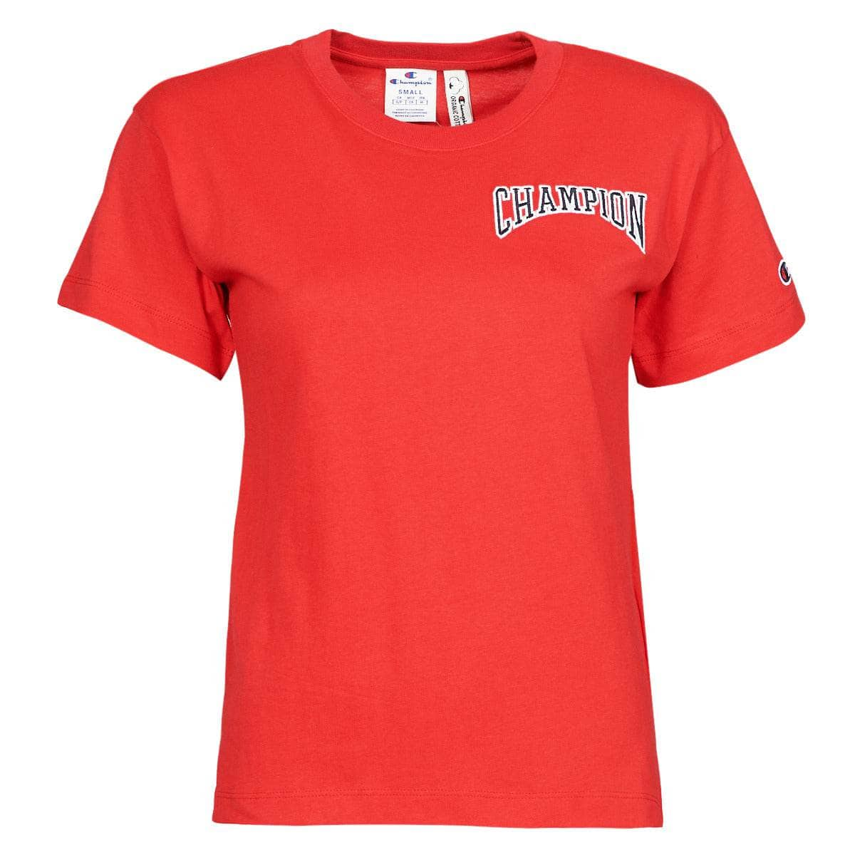 T-shirt Donna Champion  CREWNECK T SHIRT  Rosso