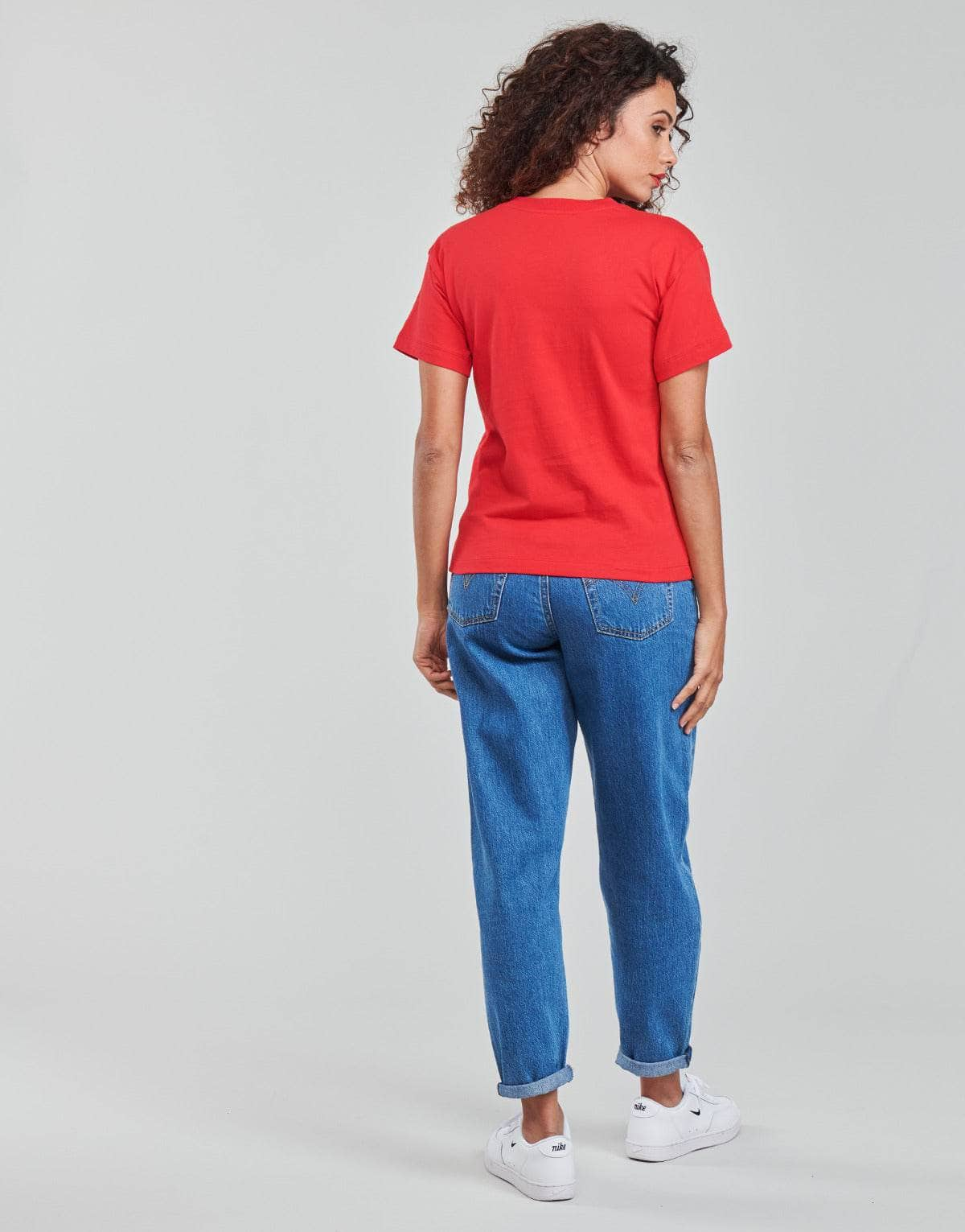 T-shirt Donna Champion  CREWNECK T SHIRT  Rosso