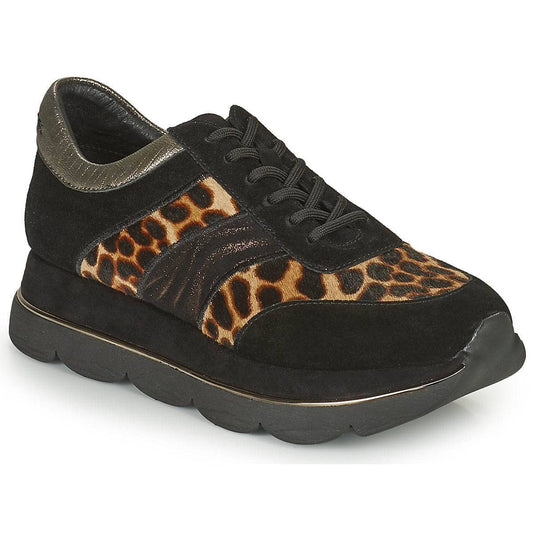 Sneakers basse Donna Café Noir  BORDA  Nero