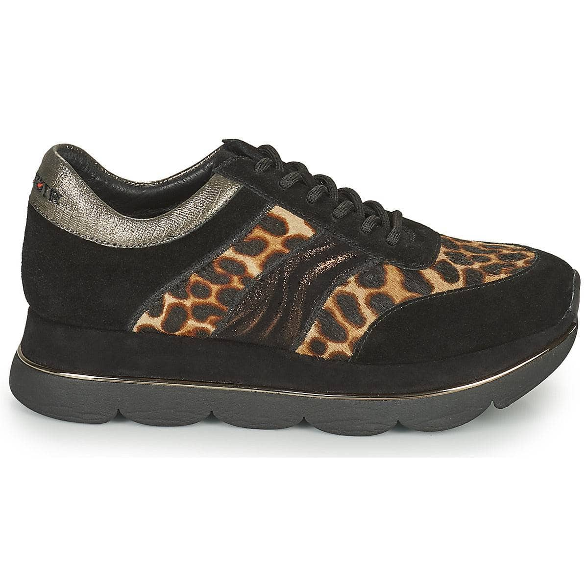 Sneakers basse Donna Café Noir  BORDA  Nero