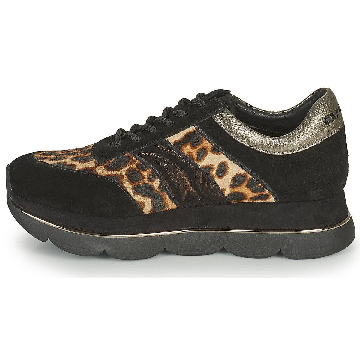 Sneakers basse Donna Café Noir  BORDA  Nero