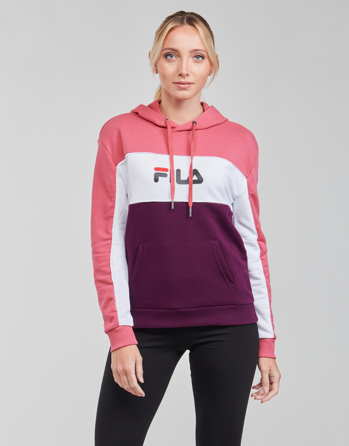 Felpa Donna Fila  AQILA HOODY  Multicolore