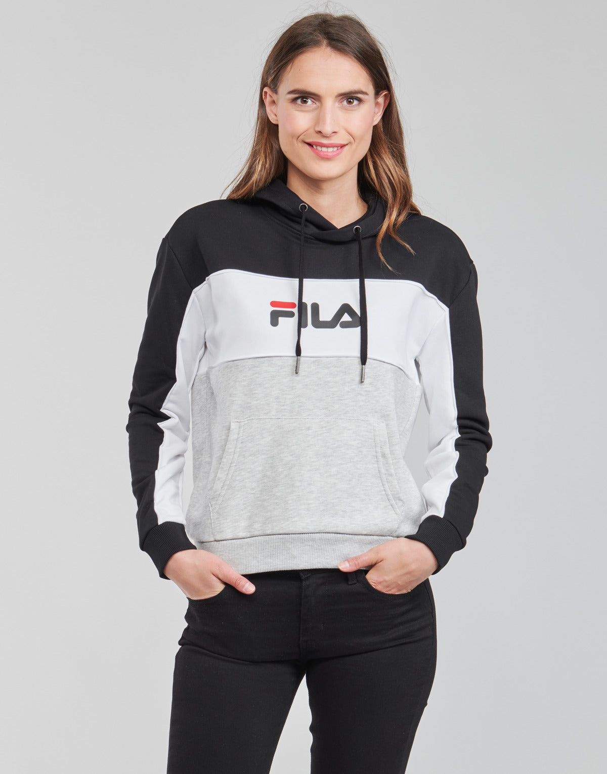 Felpa Donna Fila  AQILA HOODY  Multicolore