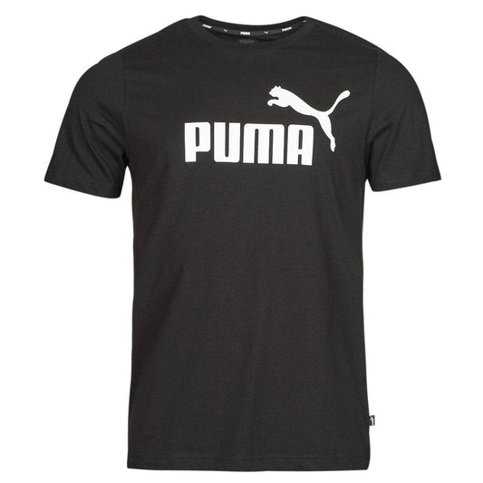 T-shirt Uomo Puma  ESS LOGO TEE  Nero