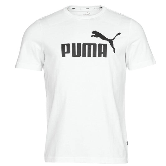 T-shirt Uomo Puma  ESS LOGO TEE  Bianco