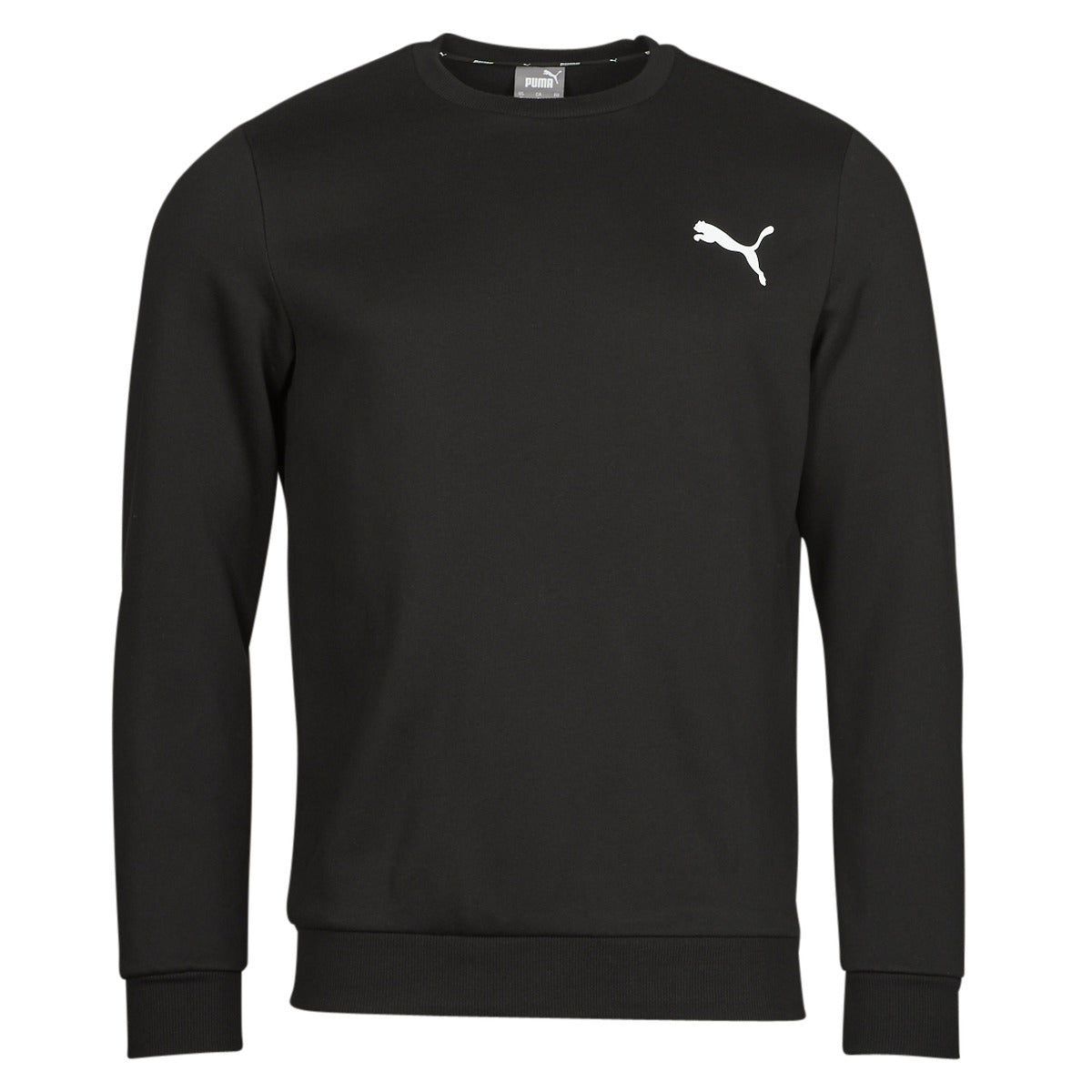 Felpa Uomo Puma  ESS CREW SWEAT FL  Nero