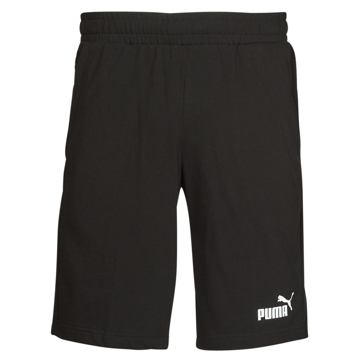 Pantaloni corti Uomo Puma  ESS JERSEY SHORT  Nero