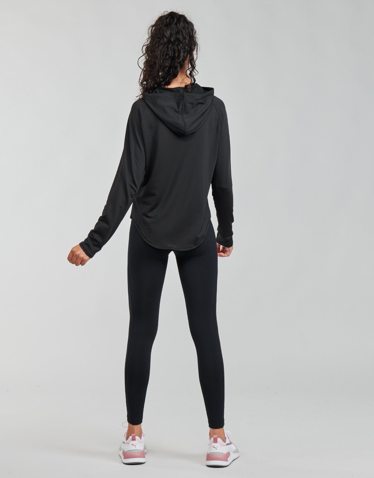 Felpa Donna Puma  ACTIVE HOODIE  Nero