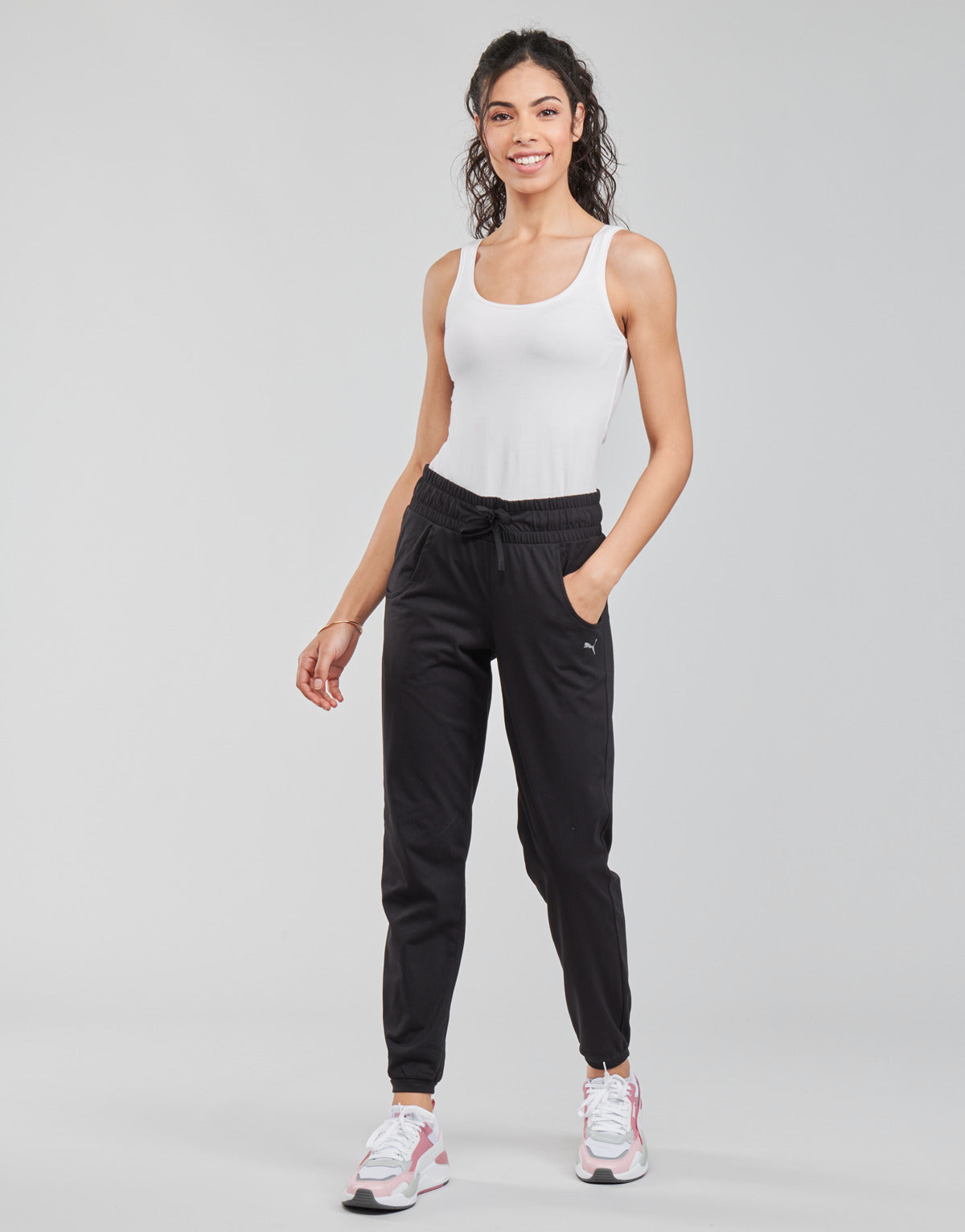 Pantaloni Sportivi Donna Puma  ESS DANCER PANT  Nero