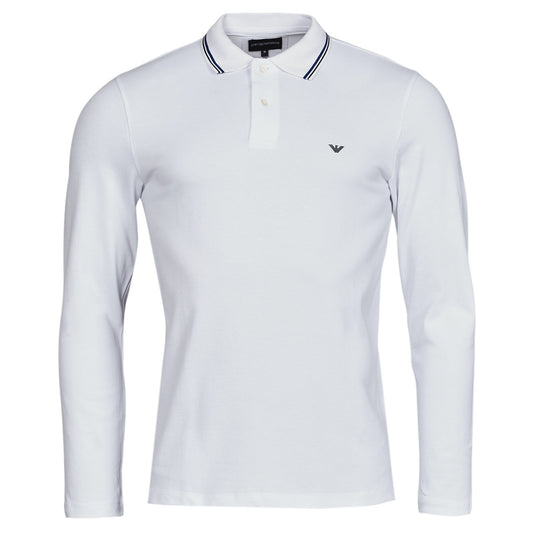 Polo maniche lunghe Uomo Emporio Armani  8N1FB5  Bianco