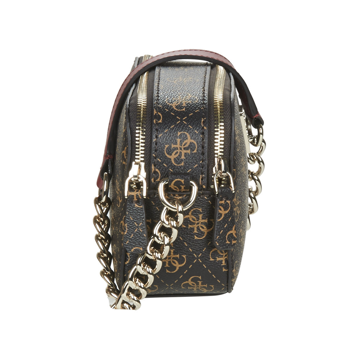 Borsa a tracolla Donna Guess  NOELLE CROSSBODY CAMERA  Marrone