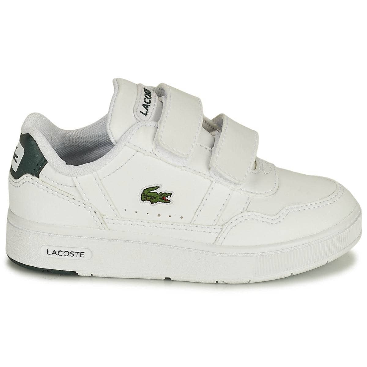 Scarpe bambini ragazza Lacoste  T-CLIP 0121 1 SUI  Bianco