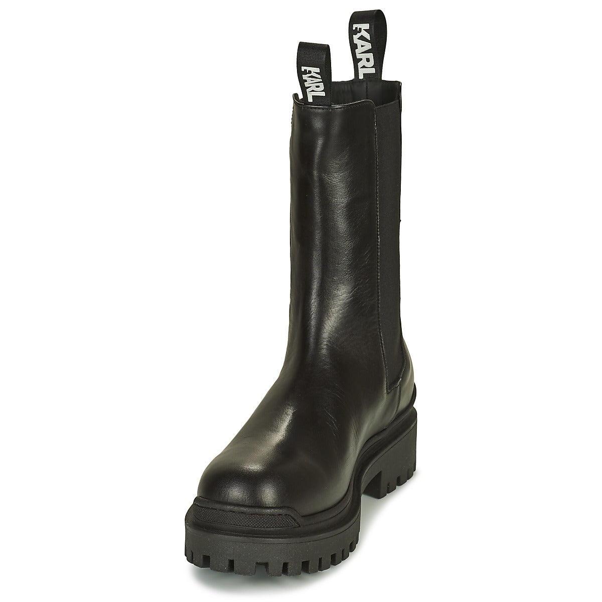 Stivaletti Donna Karl Lagerfeld  BIKER II LONG GORE BOOT  Nero