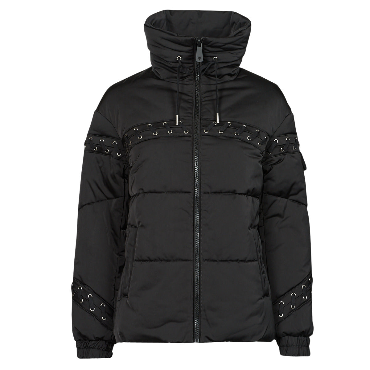 Piumino Donna Guess  BLESSING JACKET  Nero