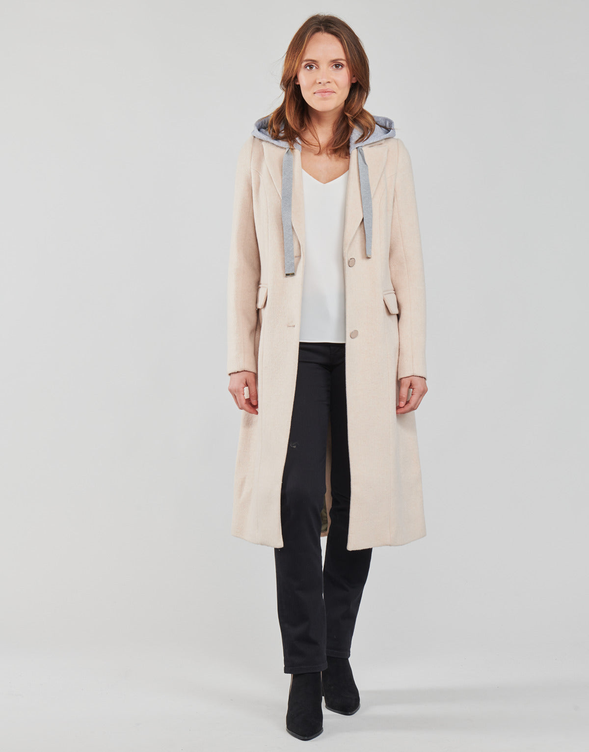 Mantella Donna Guess  BARBARA COAT  Beige