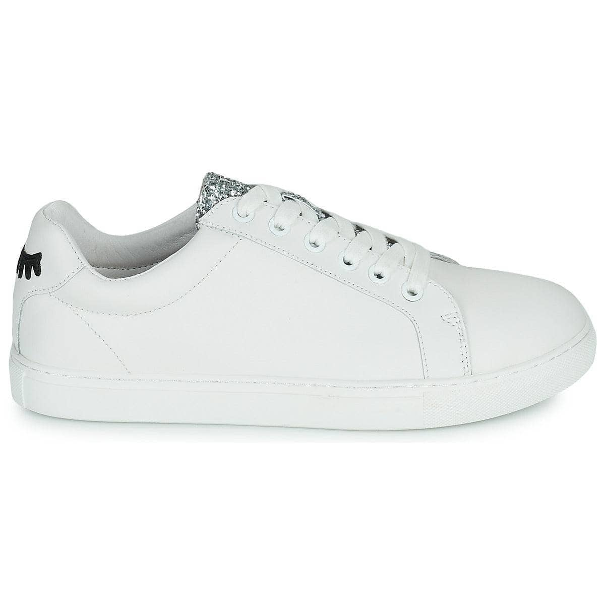 Sneakers basse Donna Bons baisers de Paname  SIMONE EYES  Bianco