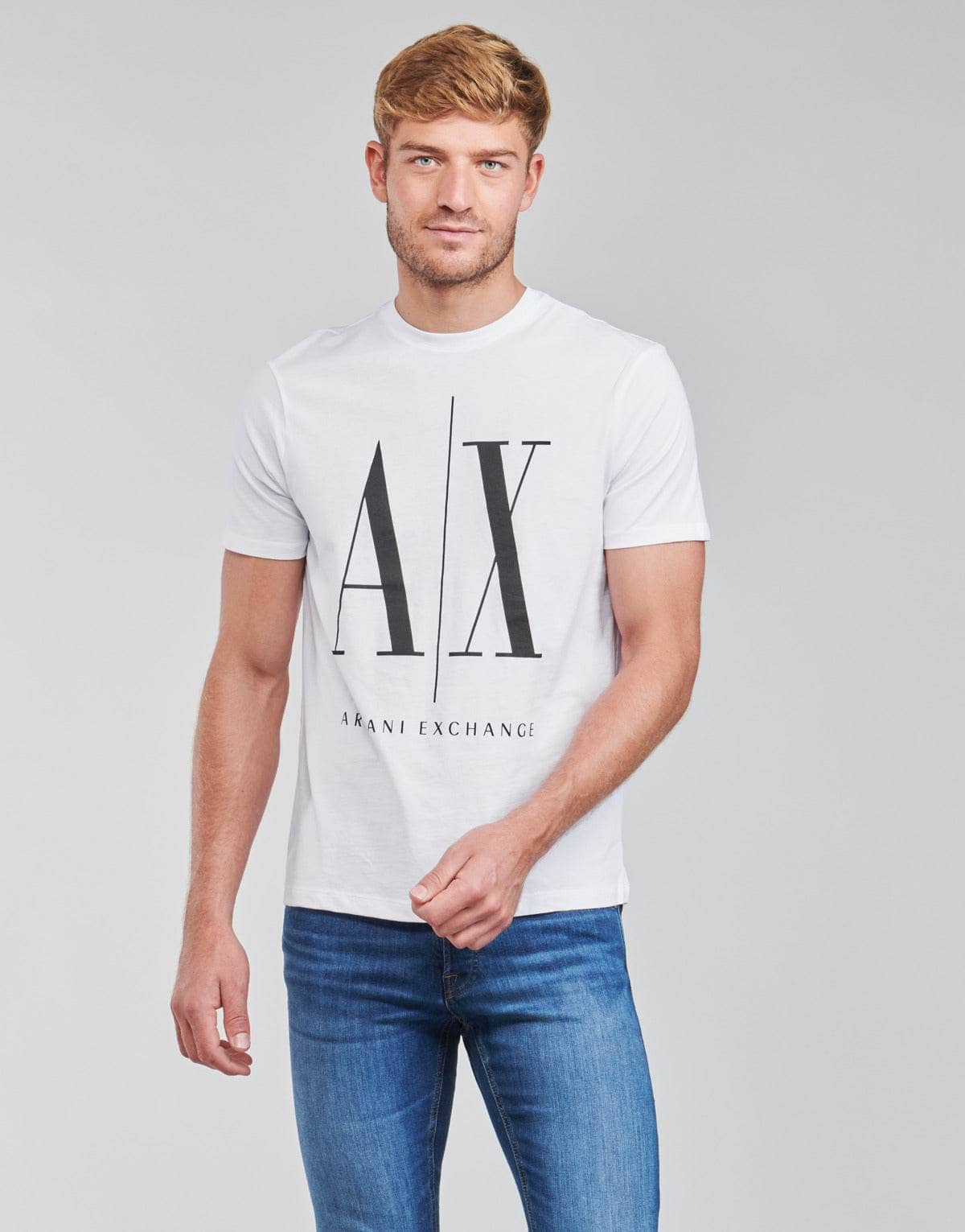 T-shirt Uomo Armani Exchange  HULO  Bianco