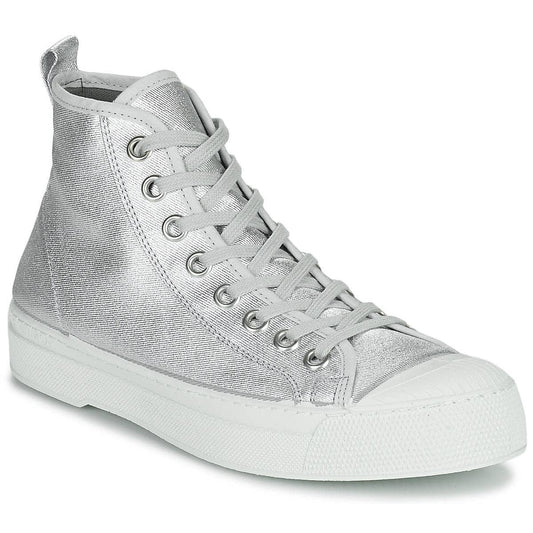 Sneakers basse Donna Bensimon  STELLA B79 SHINY CANVAS  Argento