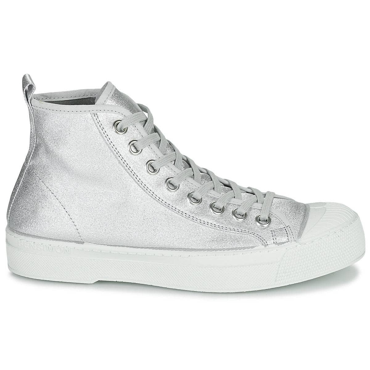 Sneakers basse Donna Bensimon  STELLA B79 SHINY CANVAS  Argento