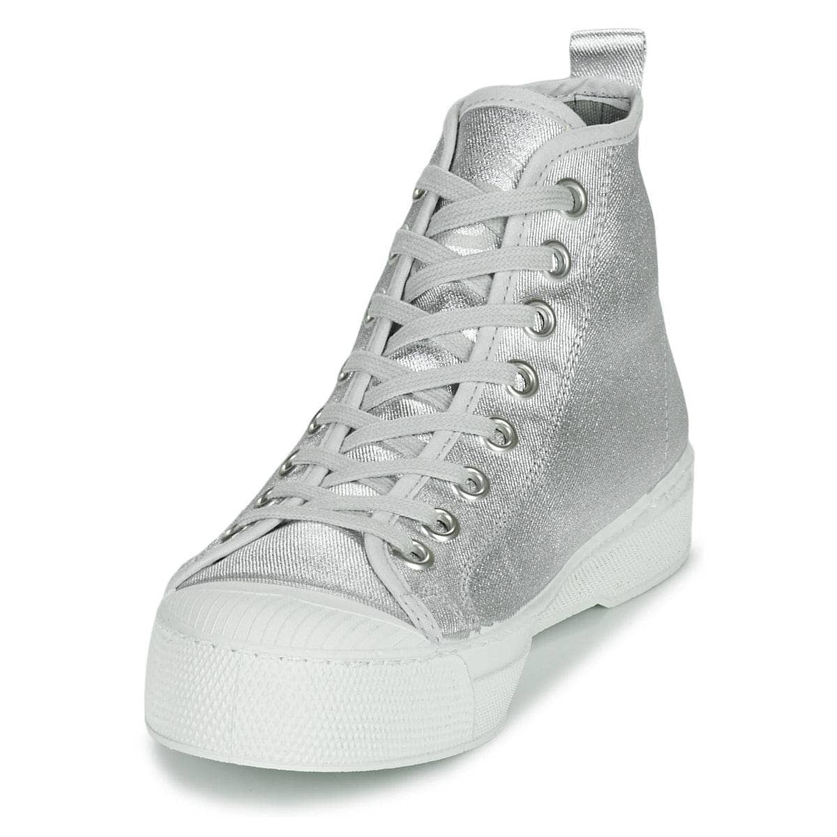 Sneakers basse Donna Bensimon  STELLA B79 SHINY CANVAS  Argento