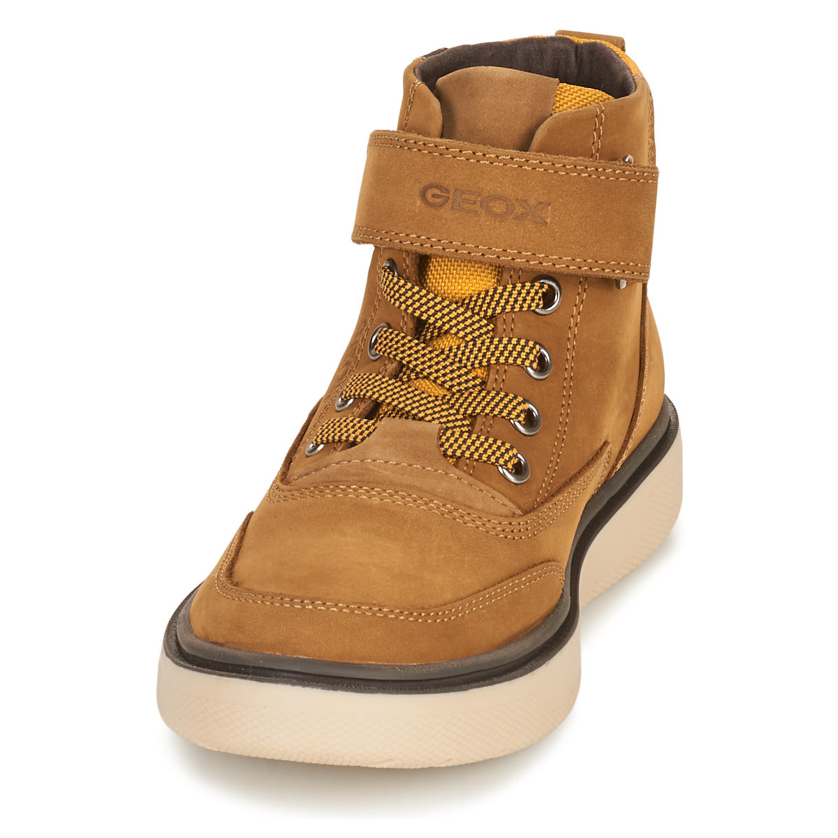 Scarpe bambini ragazzo Geox  RIDDOCK WPF  Marrone