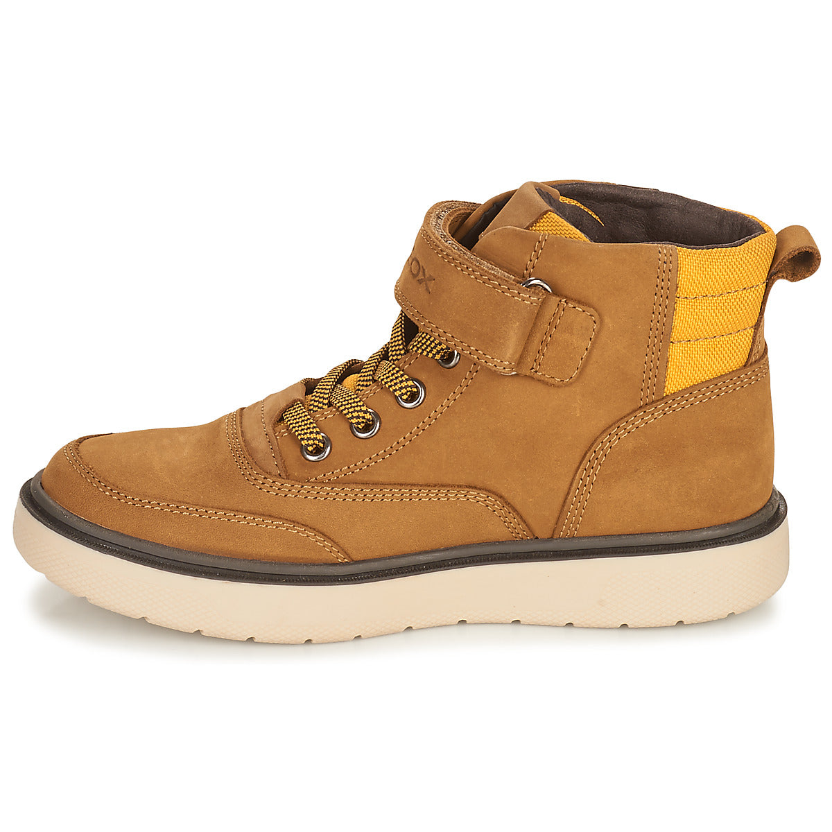 Scarpe bambini ragazzo Geox  RIDDOCK WPF  Marrone