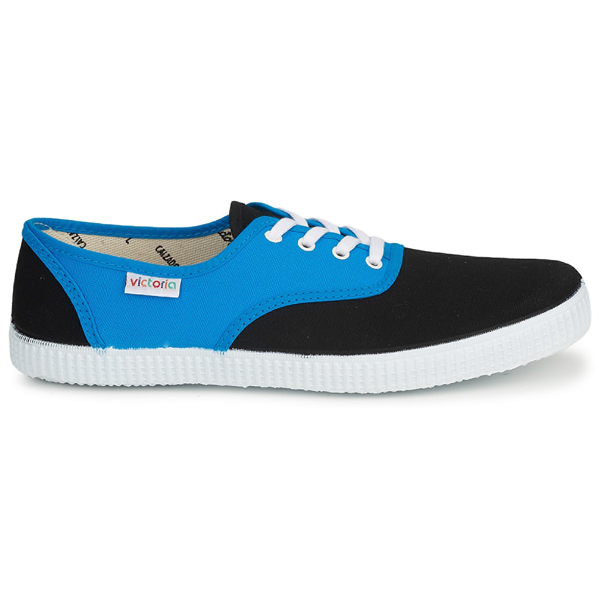 Sneakers basse Donna Victoria  INGLESA BICOLOR  Blu