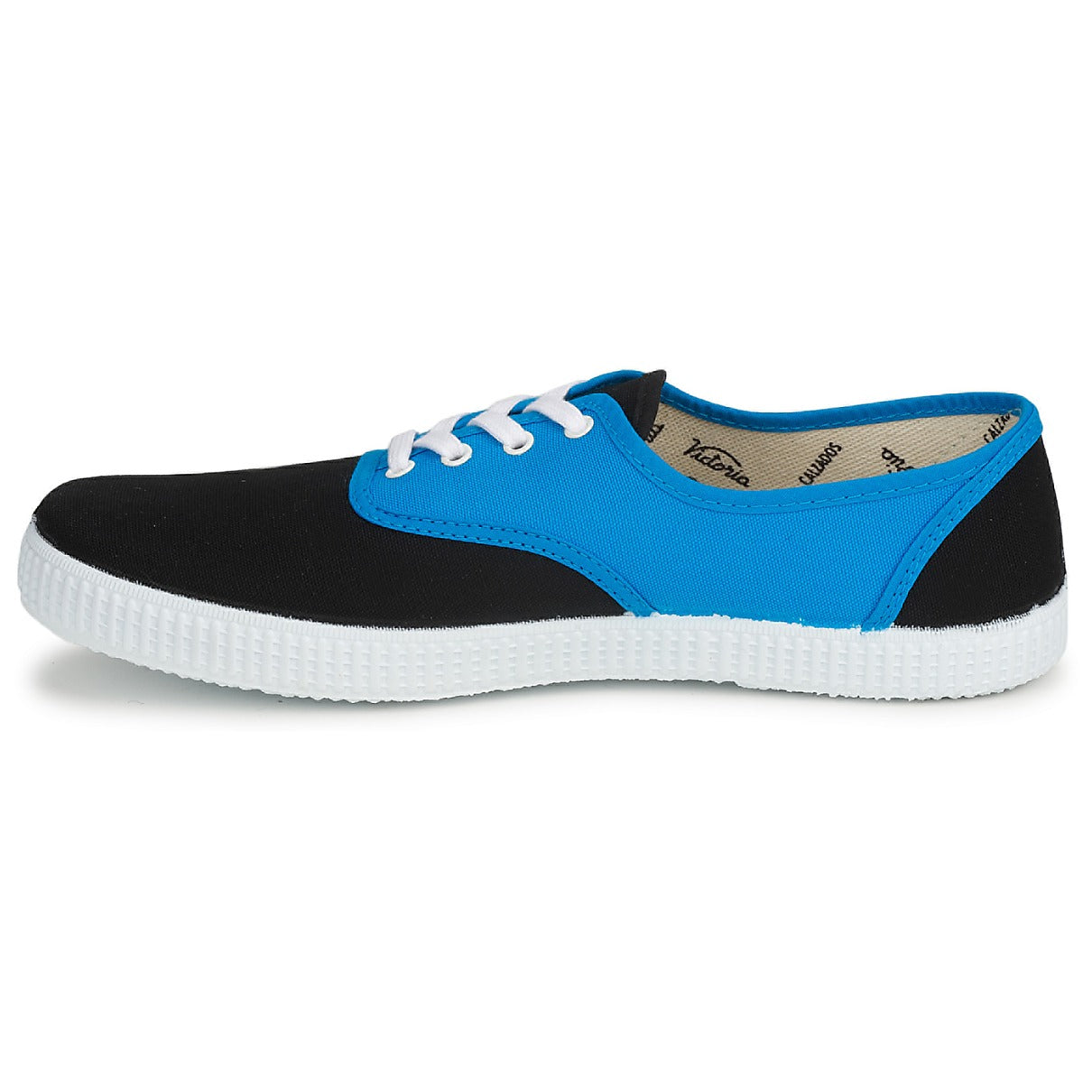 Sneakers basse Donna Victoria  INGLESA BICOLOR  Blu