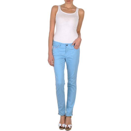 Pantalone Donna Brigitte Bardot  AUBE  Blu