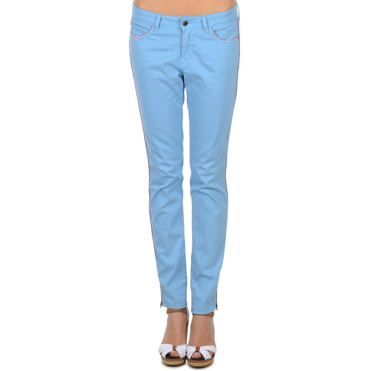 Pantalone Donna Brigitte Bardot  AUBE  Blu