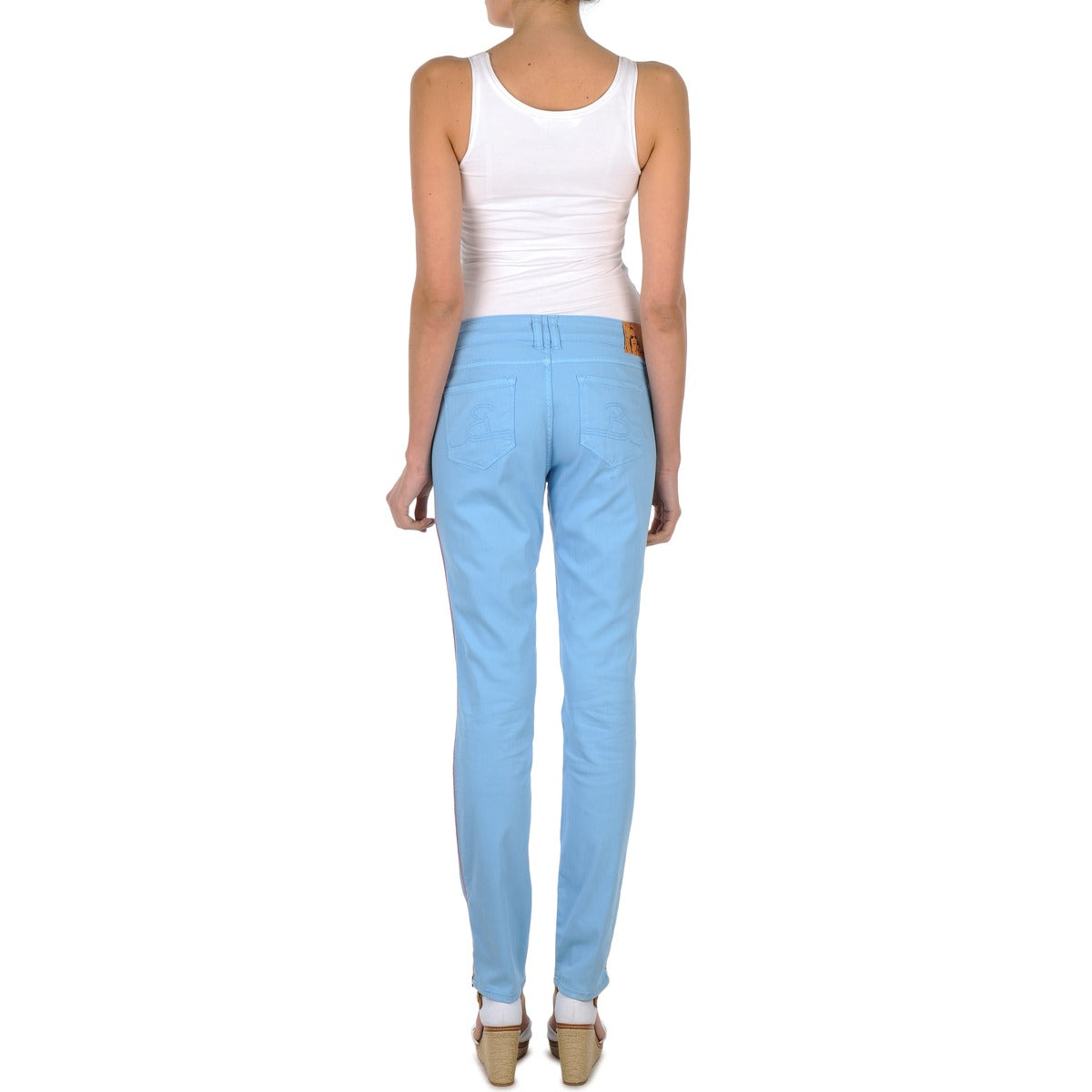 Pantalone Donna Brigitte Bardot  AUBE  Blu