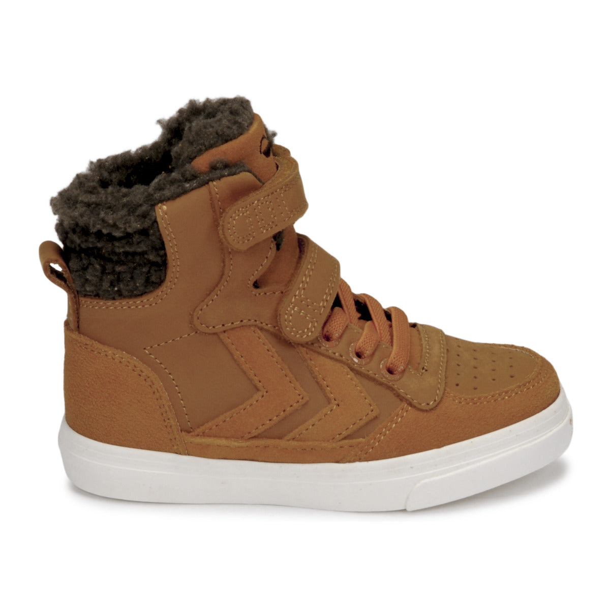 Scarpe bambini ragazza hummel  STADIL WINTER HIGH JR  Marrone