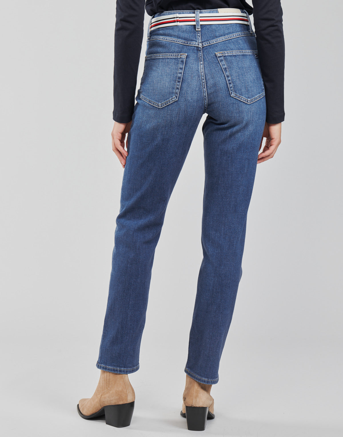 Jeans Donna Tommy Hilfiger  NEW CLASSIC STRAIGHT HW A LEA  Blu