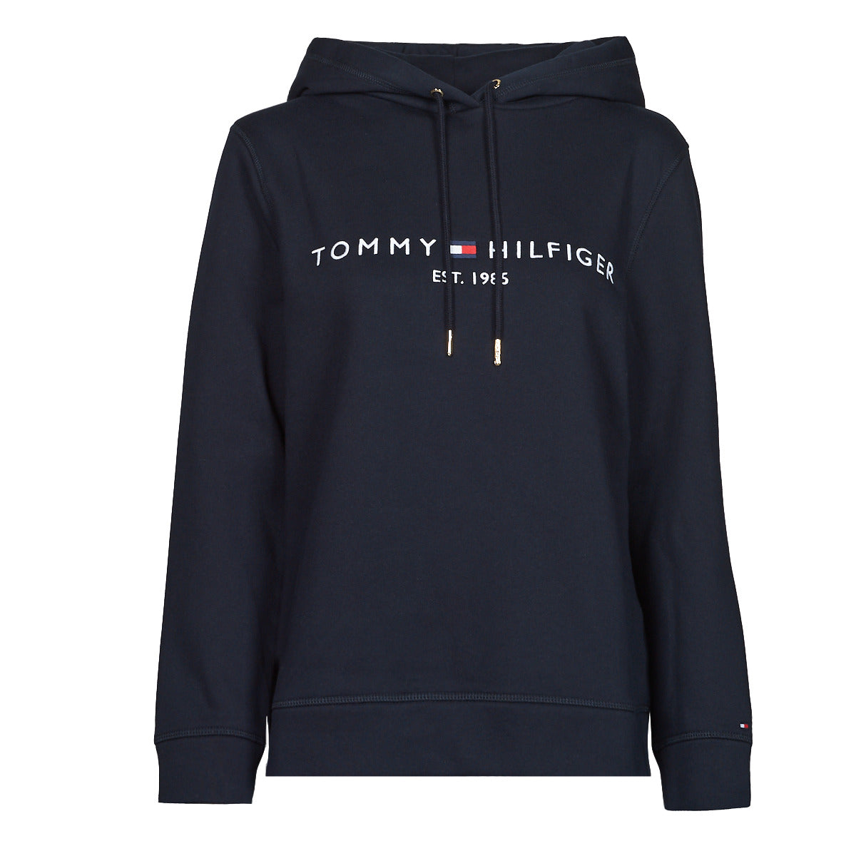 Felpa Donna Tommy Hilfiger  HERITAGE HILFIGER HOODIE LS  Blu