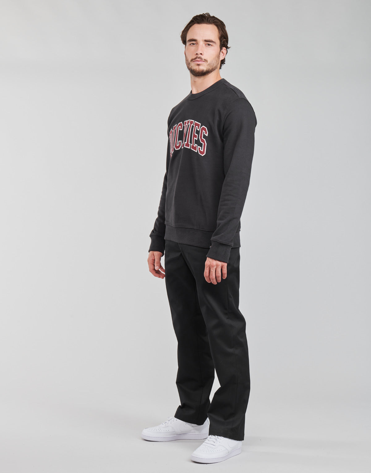 Felpa Uomo Dickies  AITKIN SWEATSHIRT  Nero