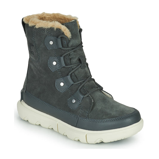 Stivaletti Donna Sorel  SOREL EXPLORER II JOAN FAUX FUR  Grigio