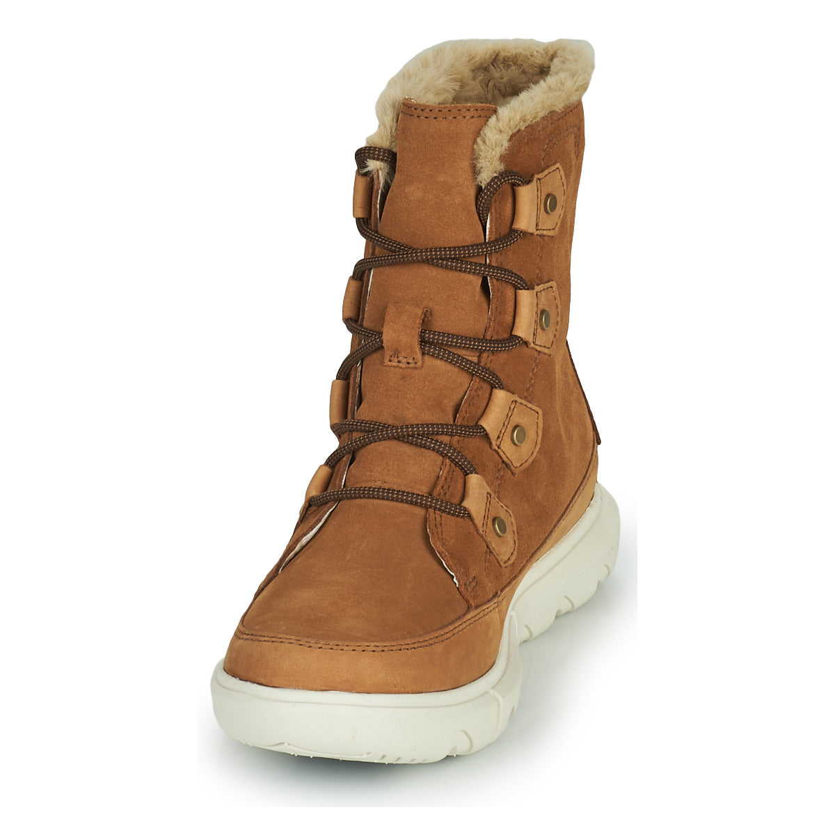 Stivaletti Donna Sorel  SOREL EXPLORER II JOAN FAUX FUR  Marrone