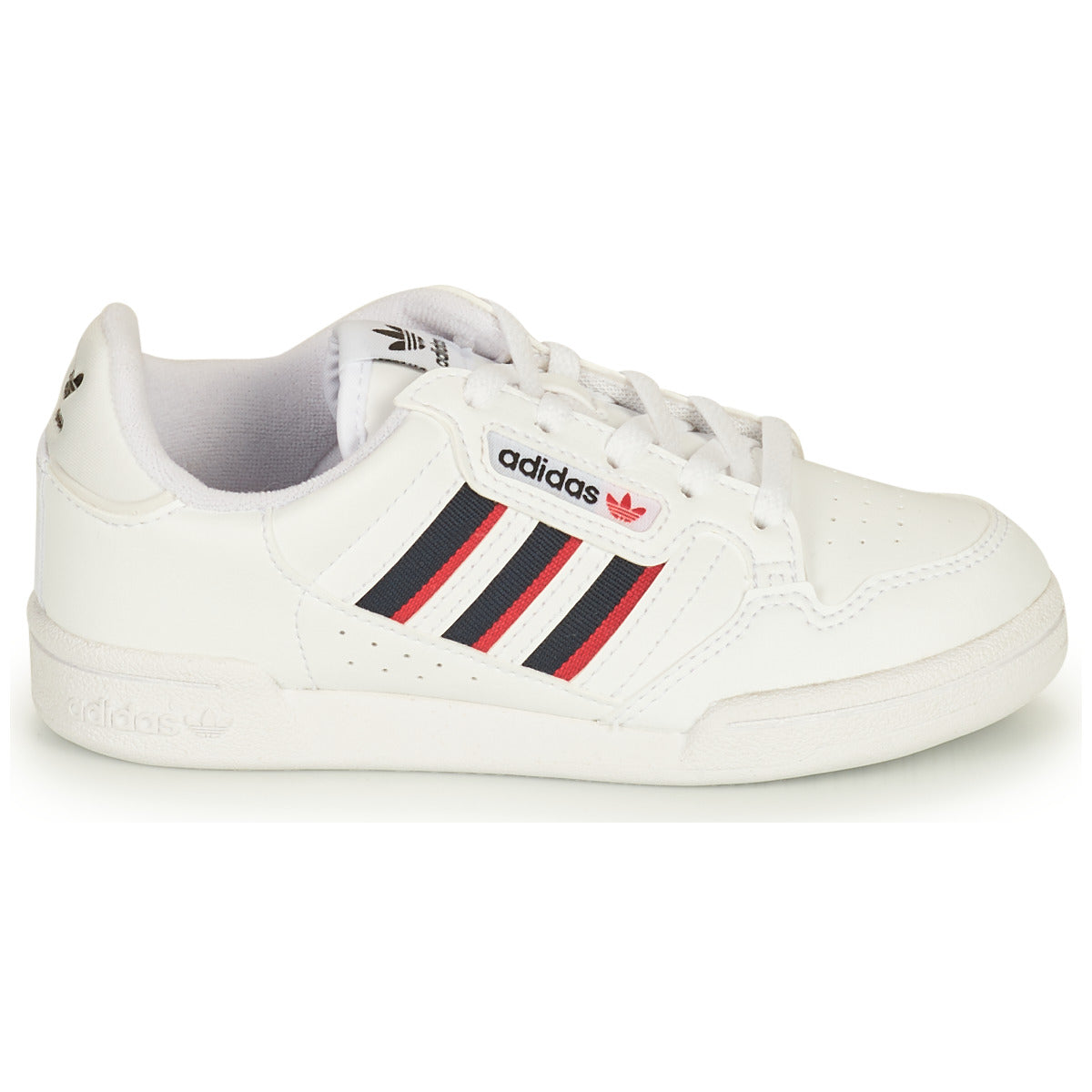 Scarpe bambini ragazzo adidas  CONTINENTAL 80 STRI C  Bianco