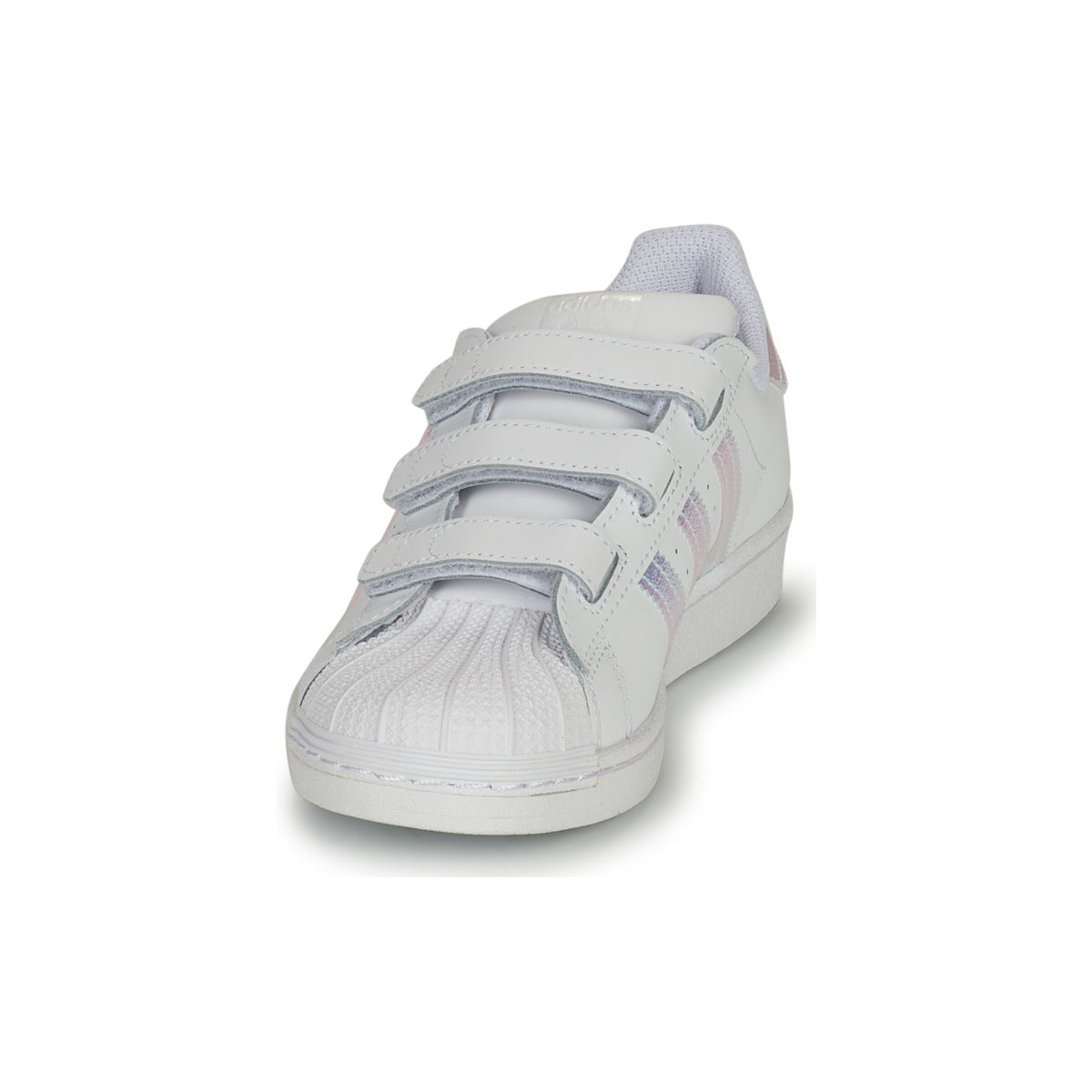 Scarpe bambini ragazza adidas  SUPERSTAR CF C  Bianco