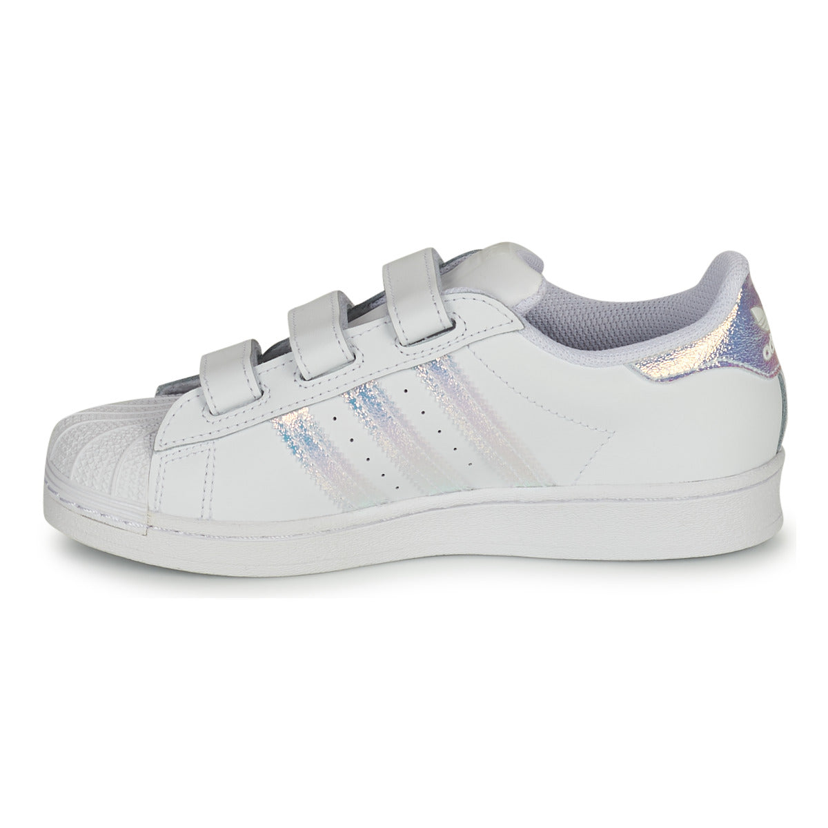 Scarpe bambini ragazza adidas  SUPERSTAR CF C  Bianco