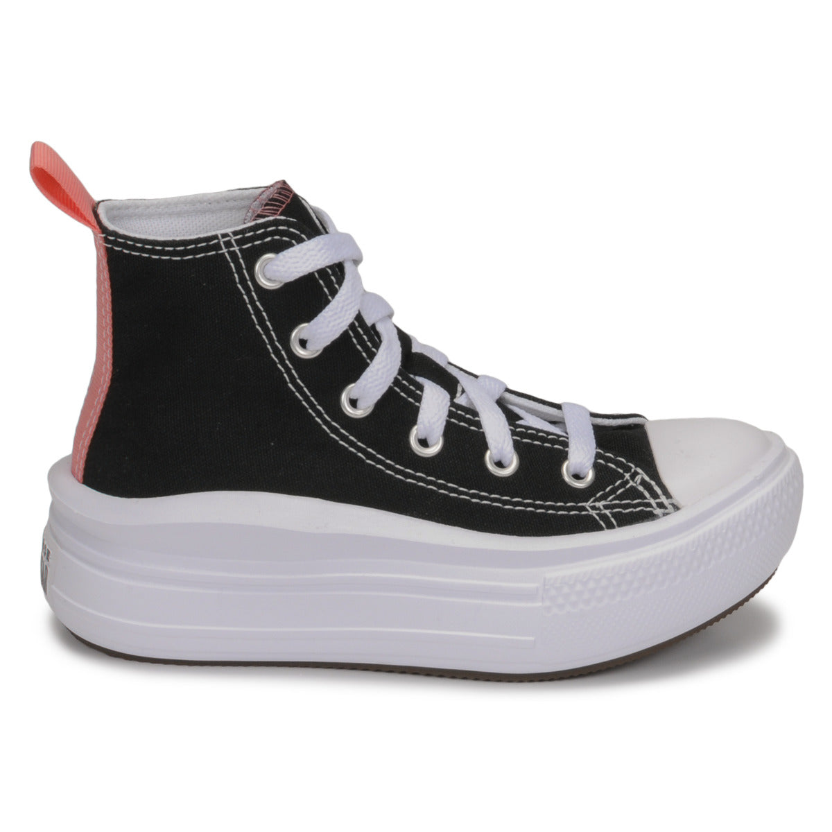 Scarpe bambini ragazza Converse  CHUCK TAYLOR ALL STAR MOVE CANVAS HI  Nero