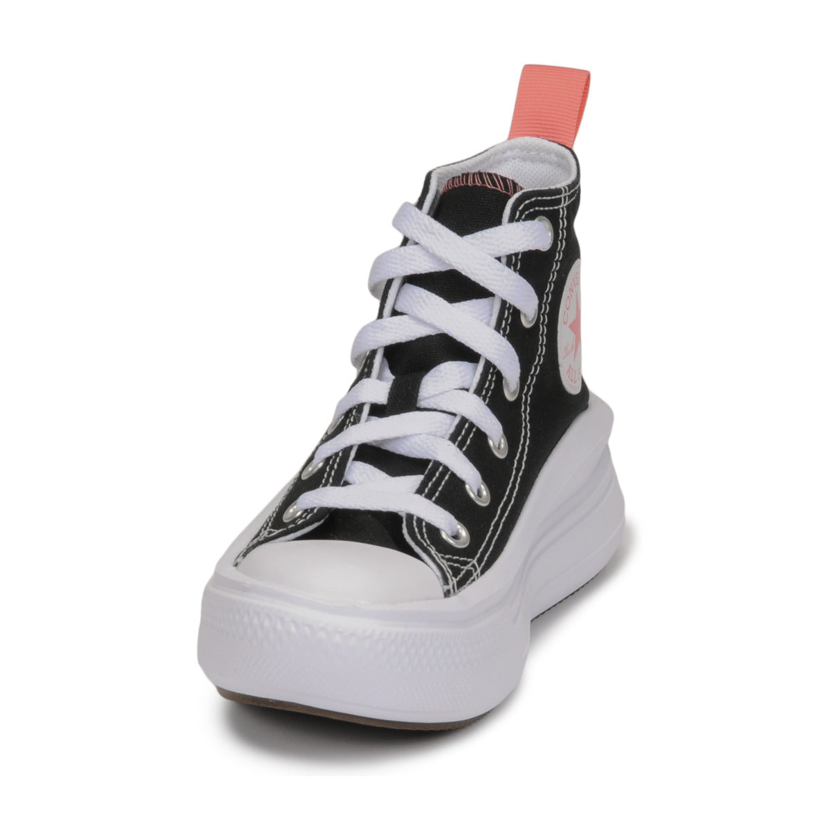 Scarpe bambini ragazza Converse  CHUCK TAYLOR ALL STAR MOVE CANVAS HI  Nero