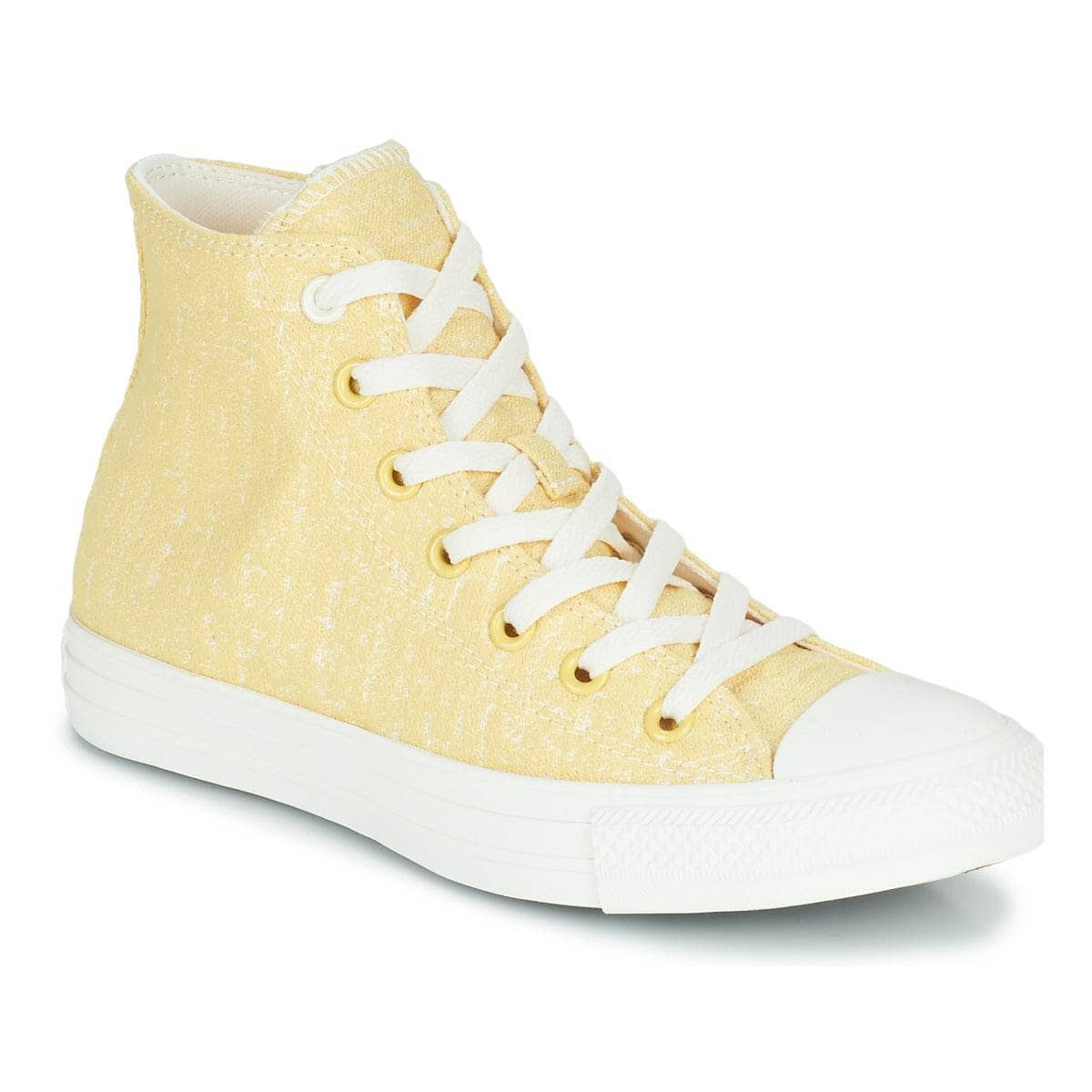 Sneakers alte Donna Converse  CHUCK TAYLOR ALL STAR HYBRID TEXTURE HI  Giallo