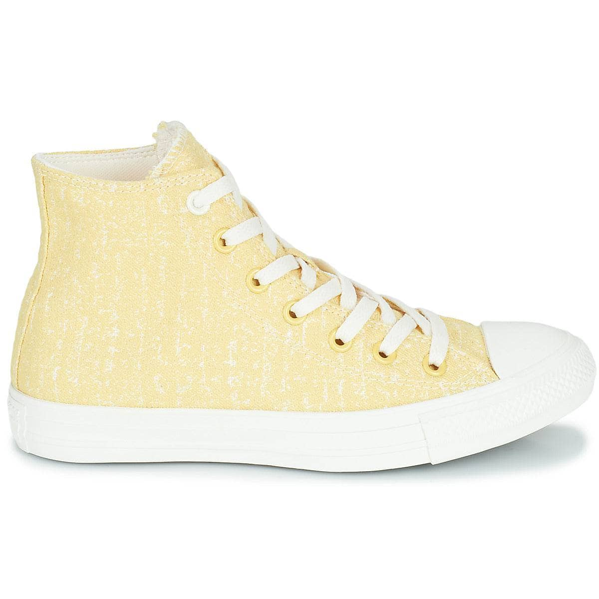 Sneakers alte Donna Converse  CHUCK TAYLOR ALL STAR HYBRID TEXTURE HI  Giallo