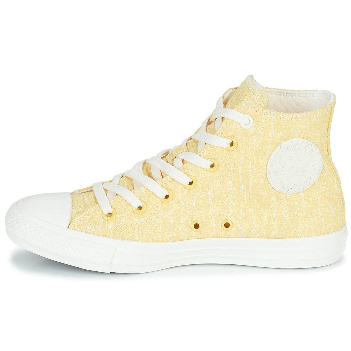 Sneakers alte Donna Converse  CHUCK TAYLOR ALL STAR HYBRID TEXTURE HI  Giallo