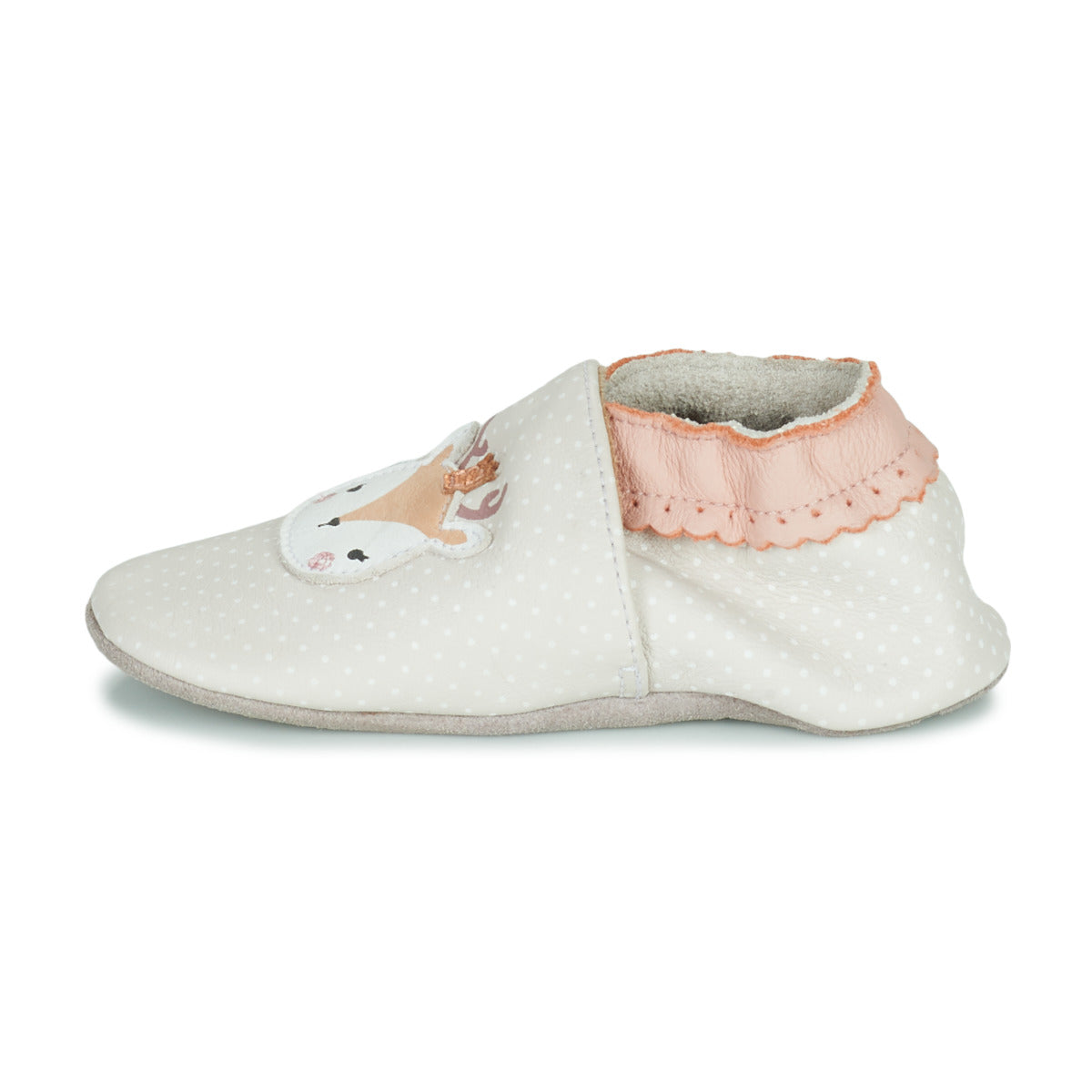 Pantofole bambini ragazza Robeez  FANCY SNOW  Beige