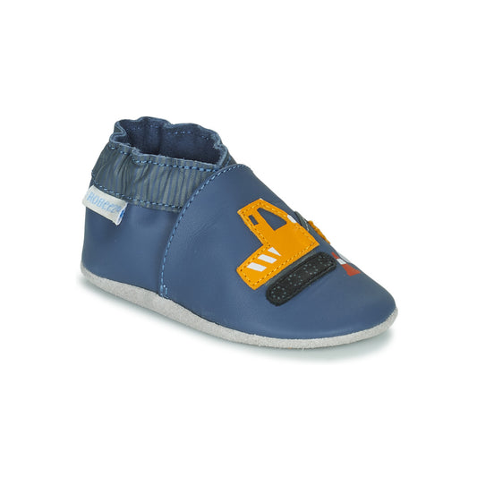 Pantofole bambini ragazzo Robeez  YARD ROAD  Blu