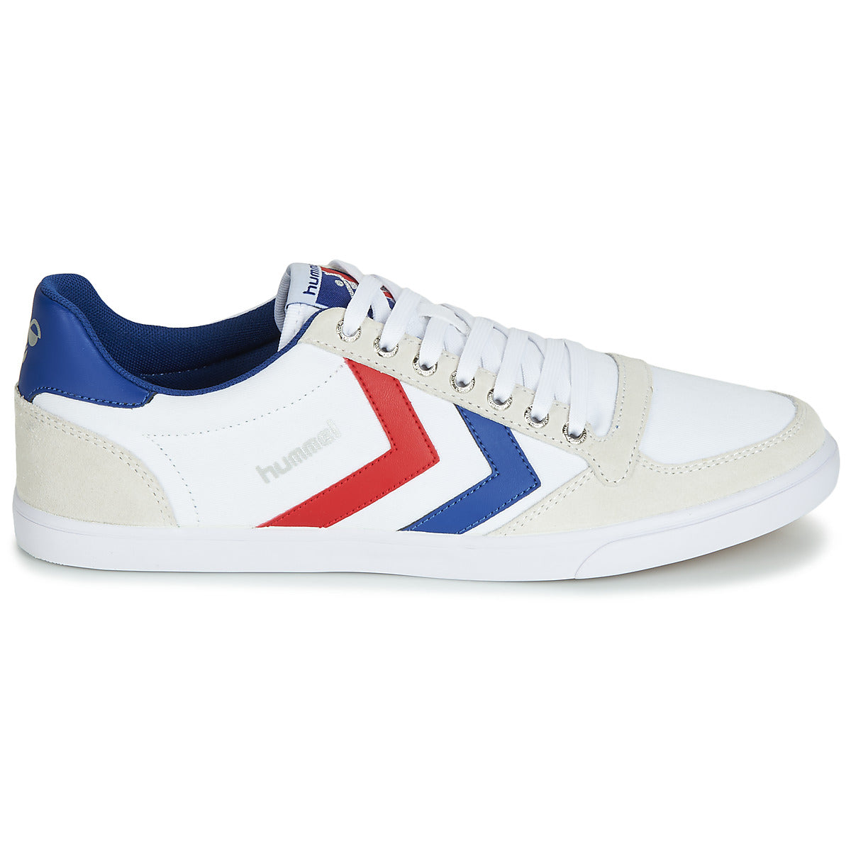 Sneakers Uomo hummel  TEN STAR LOW CANVAS  Bianco